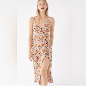 Urban Outfitters Asymmetrical Linen Dress